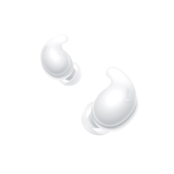 Sony New Linkbuds Fit WF-LS910 | Active Noise Cancelling Wireless Bluetooth in Earbuds, Comfortable Fit with New Supporters, High Call Quality with AI - White - Image 4
