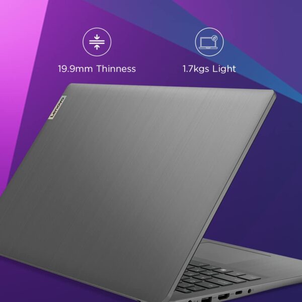 Lenovo IdeaPad 3 12th Gen Intel Core i3-1215U 15.6 Inch (39.65cm) FHD Thin & Light Laptop (8GB/512GB SSD/Windows 11/Office 2021/Backlit KB/1Yr ADP Free/3months Game Pass/Grey/1.63Kg), 82RK017PIN - Image 5