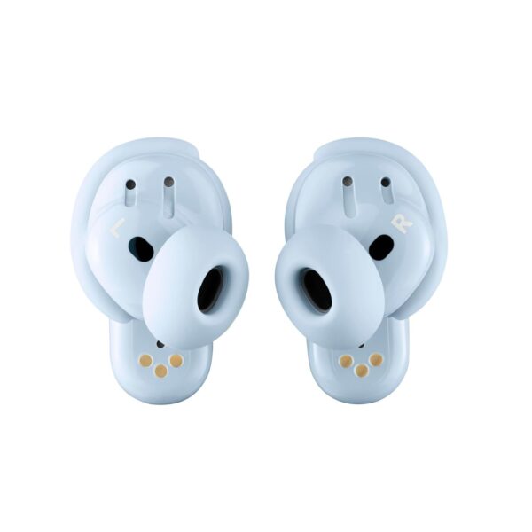 Bose New QuietComfort Ultra Wireless Noise Cancelling Earbuds, Bluetooth Noise Cancelling Earbuds with Spatial Audio and World-Class Noise Cancellation, Moonstone Blue - Limited Edition - Image 4