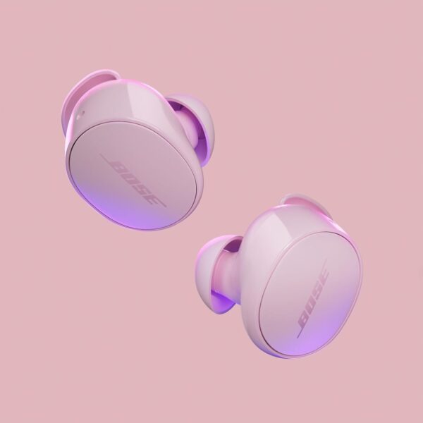 Bose QuietComfort Wireless Noise Cancelling Earbuds, Lifestyle Bluetooth Earbuds for Sports and More with Active Noise Cancelling, Up to 8.5 Hours Battery Life, Flower Pink - Limited Edition - Image 2
