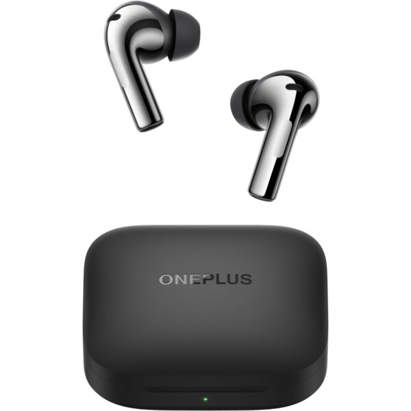 OnePlus Buds 3, Metallic Gray, Deep Bass, ANC, Immersive Sound, Up To 44 Hour Playtime With Charging Case,In Ear Bluetooth 5.3 - Image 2