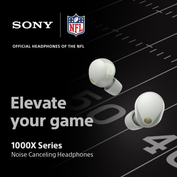 Sony WF-1000XM5 Best Active Noise Cancelling Wireless Bluetooth Earbuds with Mic, TWS, Up to 36 Hours Battery Life - Silver - Image 2