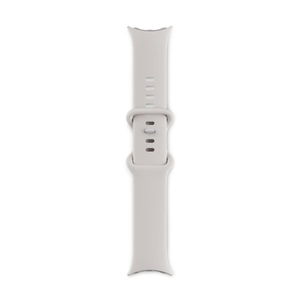 Google Pixel Watch 2 with the best of Fitbit Heart rate tracking, stress management, safety features – Android smartwatch – Polished Silver Aluminium Case – Porcelain Active Band – Wi-Fi - Image 5