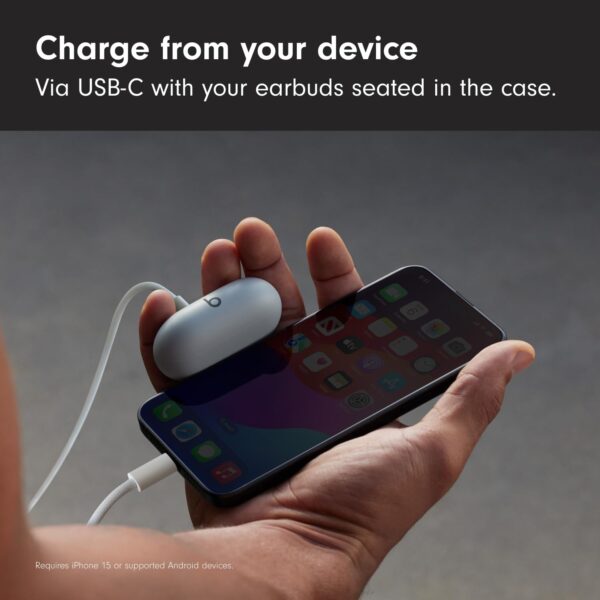 Beats Solo Buds — Wireless Bluetooth Earbuds | 18 Hours of Battery Life | Apple & Android Compatibility | Built-in Microphone - Arctic Purple - Image 5