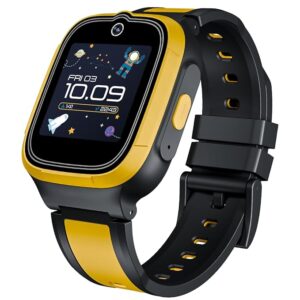 boAt Wanderer Smart Kids Watch w/ 2-Way Video & Voice Calls, SOS, Geo Fencing, Restrict Unknown Calls, Parental Controls,2MP Camera 1.43
