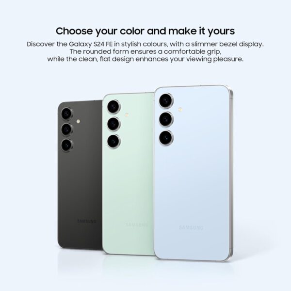 Samsung Galaxy S24 FE 5G (Blue, 8GB RAM, 128GB Storage) | AI Camera | Snapdragon 8 Gen 2 | 6.4″ AMOLED 120Hz | 50MP OIS - Image 3