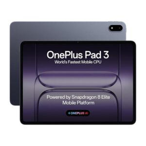 OnePlus Pad 3 (13.2-inch Display, Snapdragon 8 Elite, 12GB RAM, 256GB Storage) | 144Hz 3K OLED | Dolby Vision & Atmos | 10,000mAh