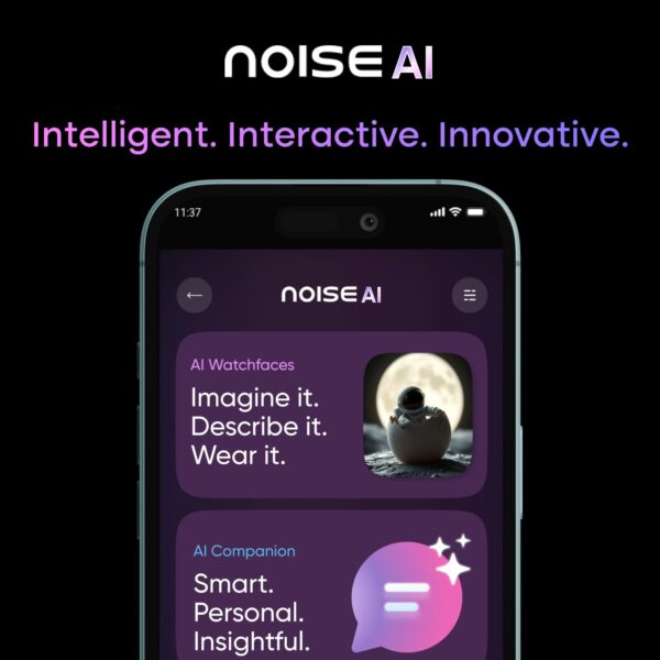 Noise Pro 6 Max Smart Watch:Intelligent AI, Endless AI Watch Faces, AI Companion, 1.96” AMOLED, Stainless Steel Build, Built-in GPS, 5 ATM, EN2 Processor, for iOS & Android(Pure Titanium) - Image 4
