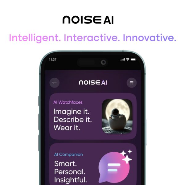 Noise Pro 6 Smart Watch:Intelligent AI, Endless AI Watch Faces, AI Companion, 1.85 - Image 2