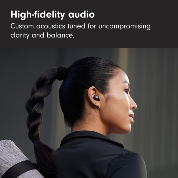 Beats Solo Buds — Wireless Bluetooth Earbuds | 18 Hours of Battery Life | Apple & Android Compatibility | Built-in Microphone - Matt Black - Image 3