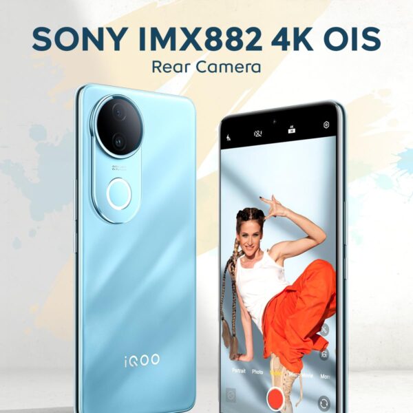 iQOO Z10R 5G (Aquamarine, 8GB RAM, 256GB Storage) | 32MP 4K Selfie Camera | Quad-Curved AMOLED Display | Dimensity 7400 Processor with 750K+ AnTuTu - Image 2