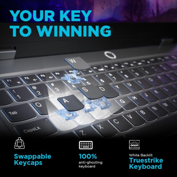 Lenovo Smartchoice LOQ AMD Ryzen 7 7435HS, NVIDIA RTX 4050-6GB, 24GB RAM, 512GB SSD, 15.6 - Image 5