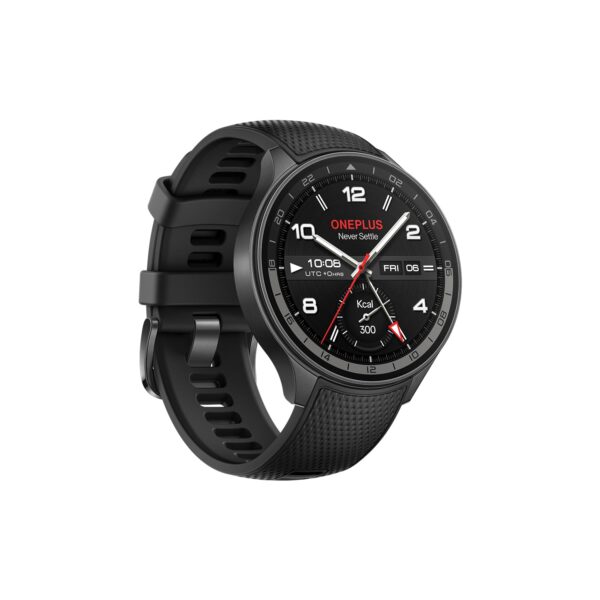 OnePlus Watch 2R with Wear OS 4 by Google,Snapdragon W5 Chipset,Upto 100hrs Battery Life,1.43’’ AMOLED Display,100+ Sports Mode,Dual Frequency GPS,5 ATM,IP68 & BT Calling [Gunmetal Gray] - Image 3