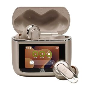 JBL Award Wining Tour Pro 3 Earbuds with ANC 2.0, Hi-Res LDAC Audio,Dual Drivers with Spatial 360 Sound, 6 Mics - Perfect Calls with Crystal AI,Smart Charging Case, BT 5.3 Auracast, Low Latency, Latte