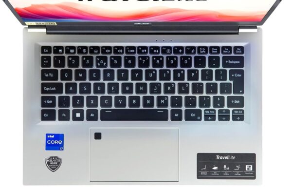 acer Professional 14[New Launch], 13th Gen Intel Core i7-1355U Turbo Boost, 32GB DDR4, 1TB SSD, Win11 Pro, MSO21, 14inch FHD Laptop, 3 Year Warranty, Metal ID, Fingerprint, Backlit KB, Silver, 1.34kg - Image 2