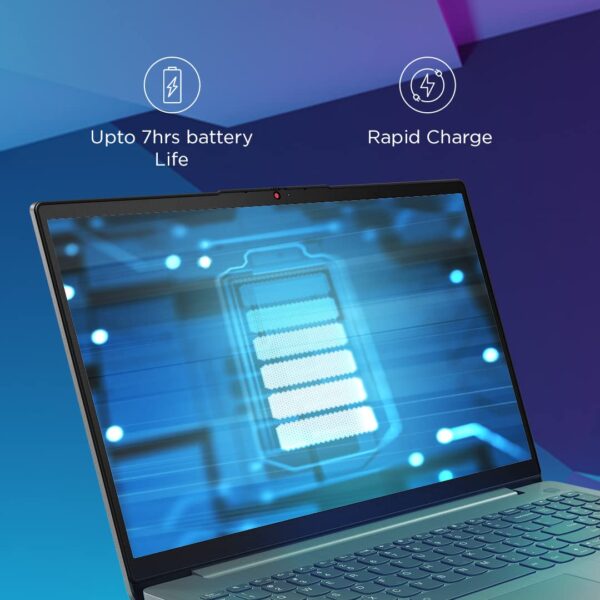 Lenovo IdeaPad 3 12th Gen Intel Core i3-1215U 15.6 Inch (39.65cm) FHD Thin & Light Laptop (8GB/512GB SSD/Windows 11/Office 2021/Backlit KB/1Yr ADP Free/3months Game Pass/Grey/1.63Kg), 82RK017PIN - Image 3