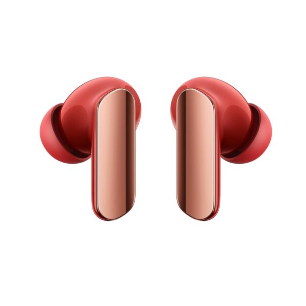realme Buds Air 7 Pro with Ai Live Translation,11mm+6mm Dual-dac Driver,48 Hrs Play Time,Fast Charge,53 dB ANC,LHDC,45Ms Low Latency,360° Spatial Audio,IP55 Dust & Water Resistant,BT 5.4(Fiery Red) - Image 2