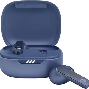 JBL Live Pro 2 Premium in Ear Wireless TWS Earbuds, ANC Earbuds, 40Hr Playtime, Dual Connect, Customized Bass with Headphones App, 6 Mics for Clear Calls, Wireless Charging, Alexa Built-in (Blue)