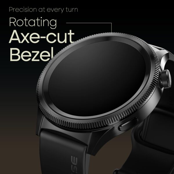 Noise Newly Launched Halo 2 Smart Watch 1st Ever Functional Rotating Dial (Axe-Cut Bezel), 1.43 - Image 3
