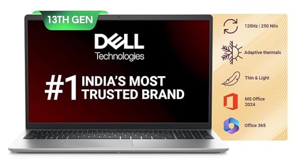 Dell Inspiron 3530 Laptop, 13th Gen Intel Core i5-1334U Processor, 16GB, 512GB SSD, 15.6