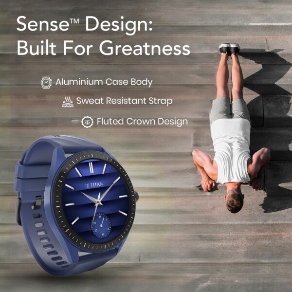 Titan Crest 2.0 Smart Watch for Man & Women, 1.43 - Image 2