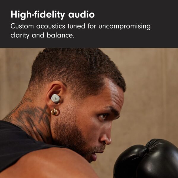 Beats Solo Buds — Wireless Bluetooth Earbuds | 18 Hours of Battery Life | Apple & Android Compatibility | Built-in Microphone - Storm Grey - Image 3