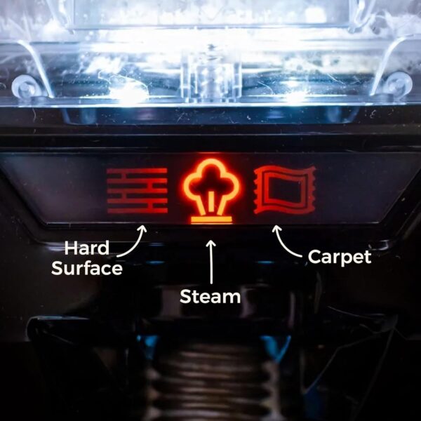 BISSELL® Crosswave™ HydroSteam™ Multi-Surface Corded Upright Vacuum Cleaner for Floors & Carpets | Hydrosteam™ Technology removes Curry & Tough Stains | 2-Year Warranty | Cleaning Formula Incl - Image 3