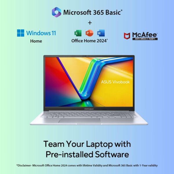 ASUS Vivobook 15,13th Gen,Intel Core i5-13420H(Intel UHD iGPU/16GB RAM/512GB SSD/FHD/15.6 - Image 4