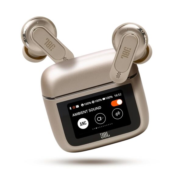 JBL Award Wining Tour Pro 3 Earbuds with ANC 2.0, Hi-Res LDAC Audio,Dual Drivers with Spatial 360 Sound, 6 Mics - Perfect Calls with Crystal AI,Smart Charging Case, BT 5.3 Auracast, Low Latency, Latte - Image 2