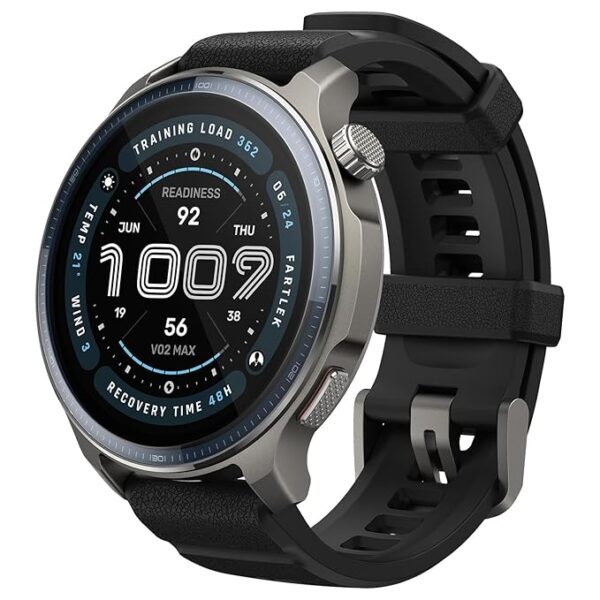 Amazfit Balance 2 Smart Watch 47mm AMOLED Sapphire Glass Display, Dual Band GPS, 21 Days Battery, 170+ Sport Modes, Hyrox Mode, Accurate Readings, for Android & iPhone