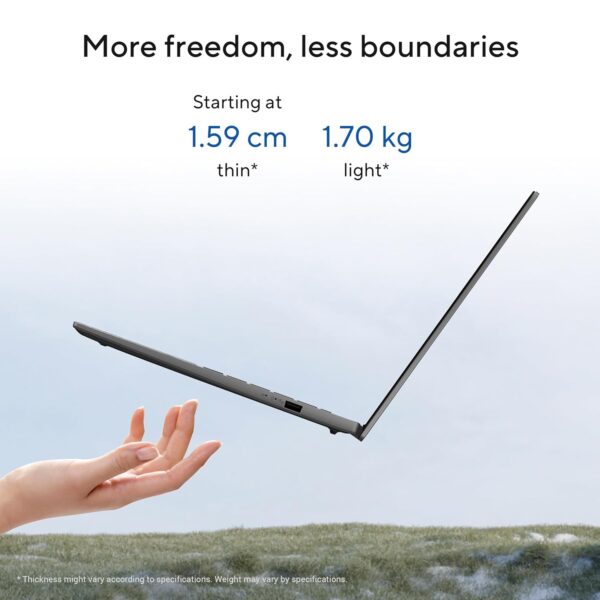 ASUS Vivobook S16,13th Gen,Intel Core i5-13420H,Metallic Design Laptop(Intel UHD iGPU/16GB RAM/512GB SSD/FHD+/16 - Image 5