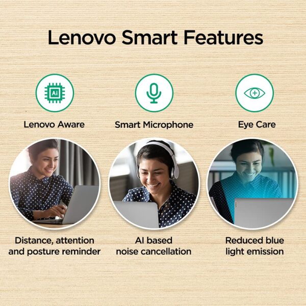 Lenovo IdeaPad Slim 3 2021 11th Gen Intel Core i5 15.6 inches FHD Thin and Light Business Laptop (8GB/512GB SSD/Windows 10/MS Office/Backlit Keyboard/Arctic Grey/1.65Kg), 82H801CWIN - Image 4