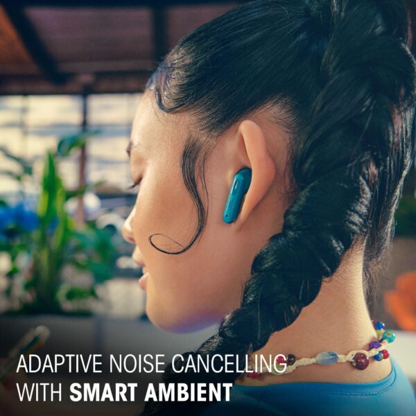 JBL New Launch Tune Beam 2 TWS, ANC Earbuds, 48Hr Playtime,Dual Connect, Ambient Aware, Relax Mode, Customized EQ with Headphones App, 6 Mics for Clear Calls, Spatial Sound, Personi-Fi 3.0 (Black) - Image 3