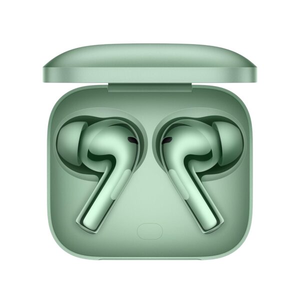 OnePlus Buds 3 Truly Wireless Bluetooth Earbuds with Upto 49Db Smart ANC,Hi-Res Sound Quality,in Ear,Sliding Volume Control,10Mins for 7Hours Fast Charging with Upto 44Hrs Playback (Green) - Image 4