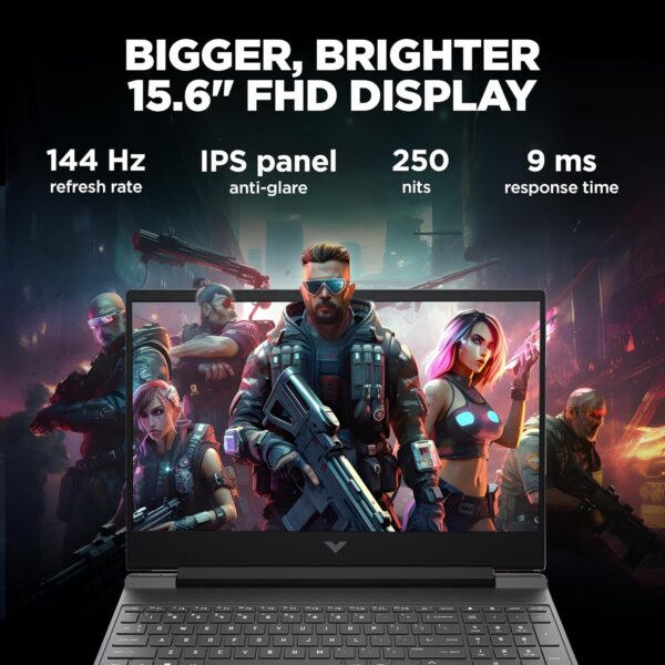 HP Victus, 13th Gen Intel Core i5-13420H, 6GB RTX 4050 Gaming Laptop (16GB DDR4, 512GB SSD) 144Hz, IPS, 15.6 - Image 6