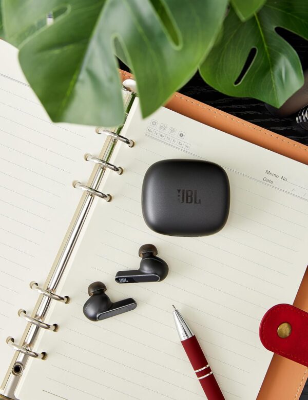 JBL Live Pro 2 Premium in Ear Wireless TWS Earbuds, ANC Earbuds, 40Hr Playtime, Dual Connect, Customized Bass with Headphones App, 6 Mics for Clear Calls, Wireless Charging, Alexa Built-in (Black) - Image 2