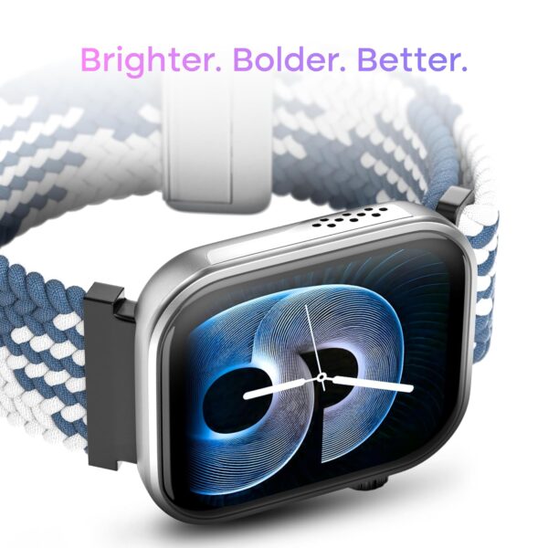 Noise Pro 6 Smart Watch:Intelligent AI, Endless AI Watch Faces, AI Companion, 1.85” AMOLED, EN2 Processor, Nebula UI 2.0, Emergency SOS, Compatible with iOS & Android(Rose-Gold Link) - Image 6