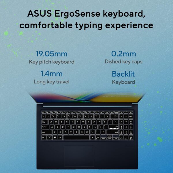 ASUS Vivobook 15,13th Gen,Intel Core i5-13420H(Intel UHD iGPU/16GB RAM/512GB SSD/FHD/15.6 - Image 4